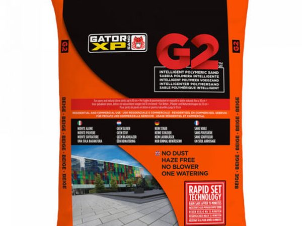 20 kg Gator XP G2 polymeerzand Beige 34×45