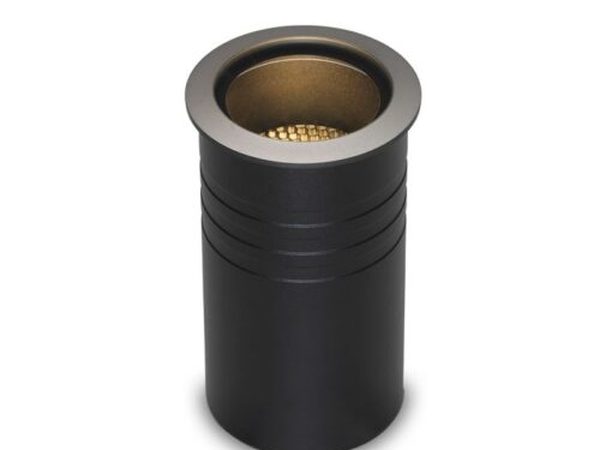 Beira | grondspot | rond zwart | warmwit | OutdoorPro+ | 12 volt