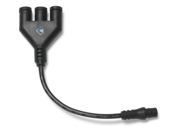 Kabelverbinder 3-wegs | 10 cm kabel | splitten productkabel | OutdoorPro+ | 12 volt