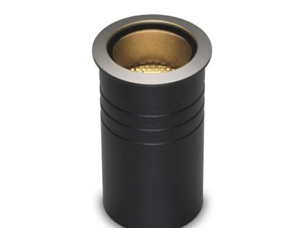 Pego | grondspot | rond zwart | warmwit | OutdoorPro+ | 12 volt