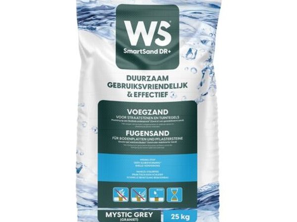WS SmartSand DR+ Waterdoorlatend Mystic Grey (Graniet 25 kg