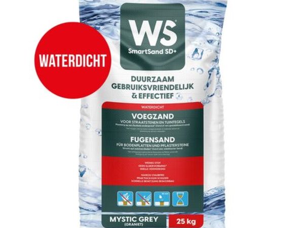 WS SmartSand SD+ Waterdicht Mystic Grey (Graniet) 25 kg